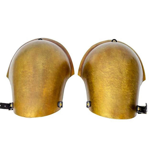 Bronze Hoplite Pauldrons - Shoulder Armour