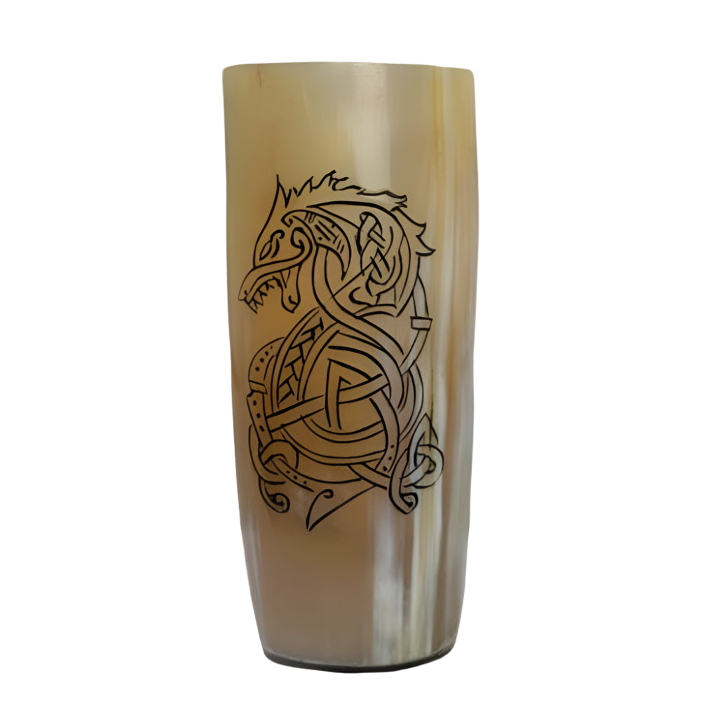 "Fenrir" Horn Beer Mug
