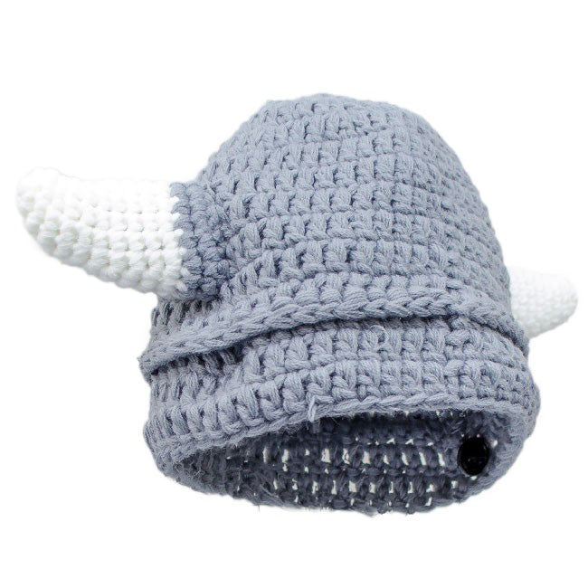 Knitted Viking Helmet Hat – Child Size